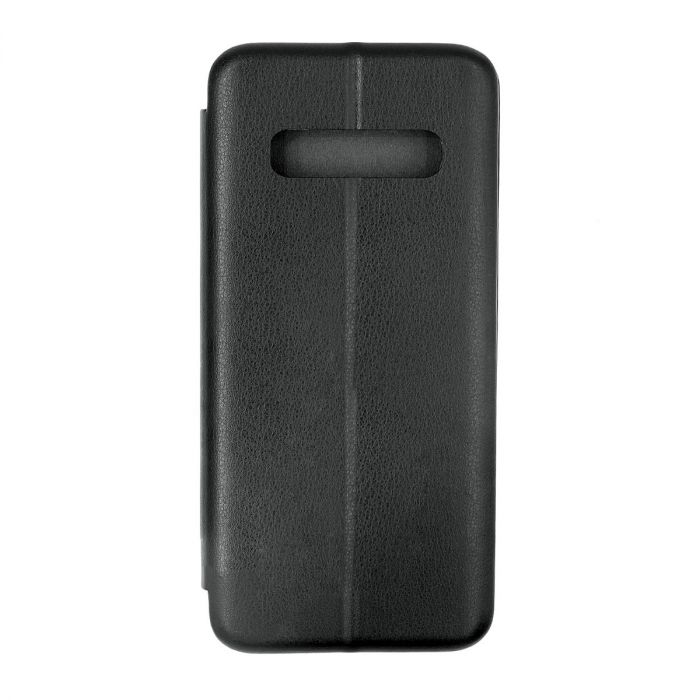 Galaxy S10 Plus SM-G975F Flip Stand Läder Plånboksfodral - Svart - 2