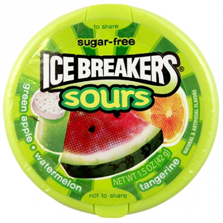 Ice Breakers Mints Fruit Sours Sugar Free (42 g)