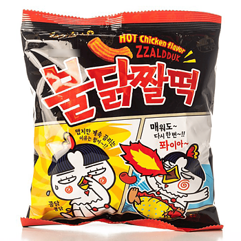Samyang Zzaldduk Hot Chicken Snack (120 g)