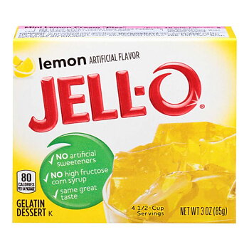Jell-O Lemon Gelatin Dessert (85 g)