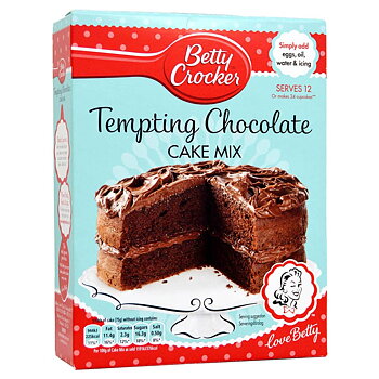 Betty Crocker Tempting Chocolate Cake Mix (425 g)