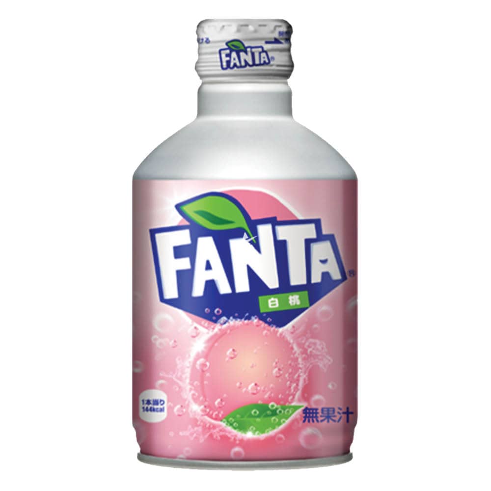Fanta White Peach Japan (300 ml) - Best Before 2026-03
