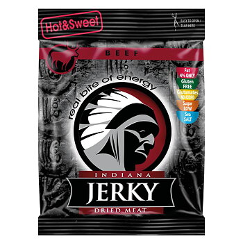 Indiana Beef Hot & Sweet Jerky (25 g)