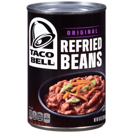 Taco Bell Refried Beans - Vegeterian (453 g)