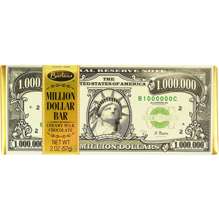 Barton's - Million Dollar Creamy Milk Chocolate Bar (57 g)