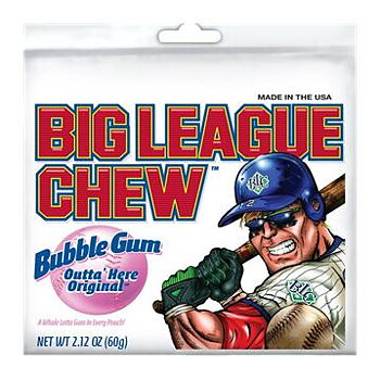 Big League Chew Bubble Gum Original (60 g)