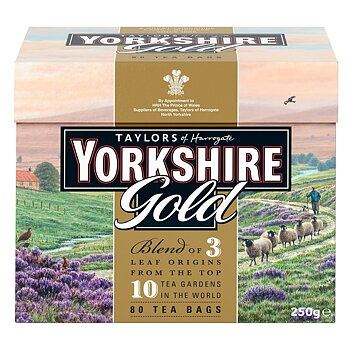Taylors Yorkshire Gold Tea 80s Teabags (250 g)