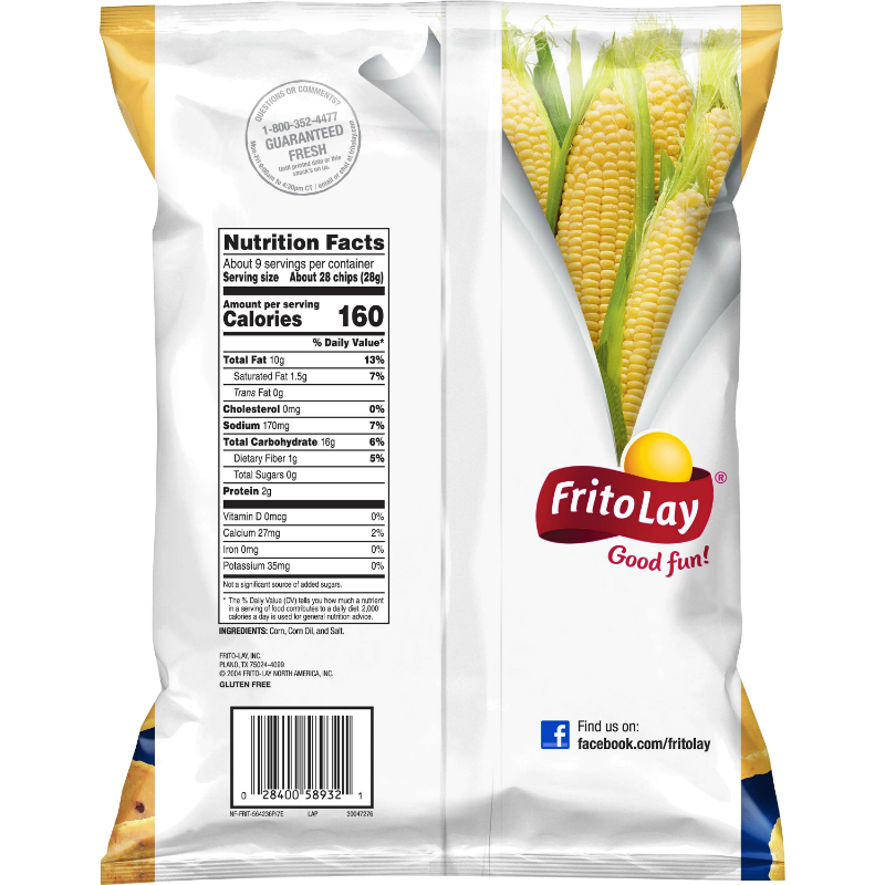 Fritos Corn Chips Scoops (311 g) - 2