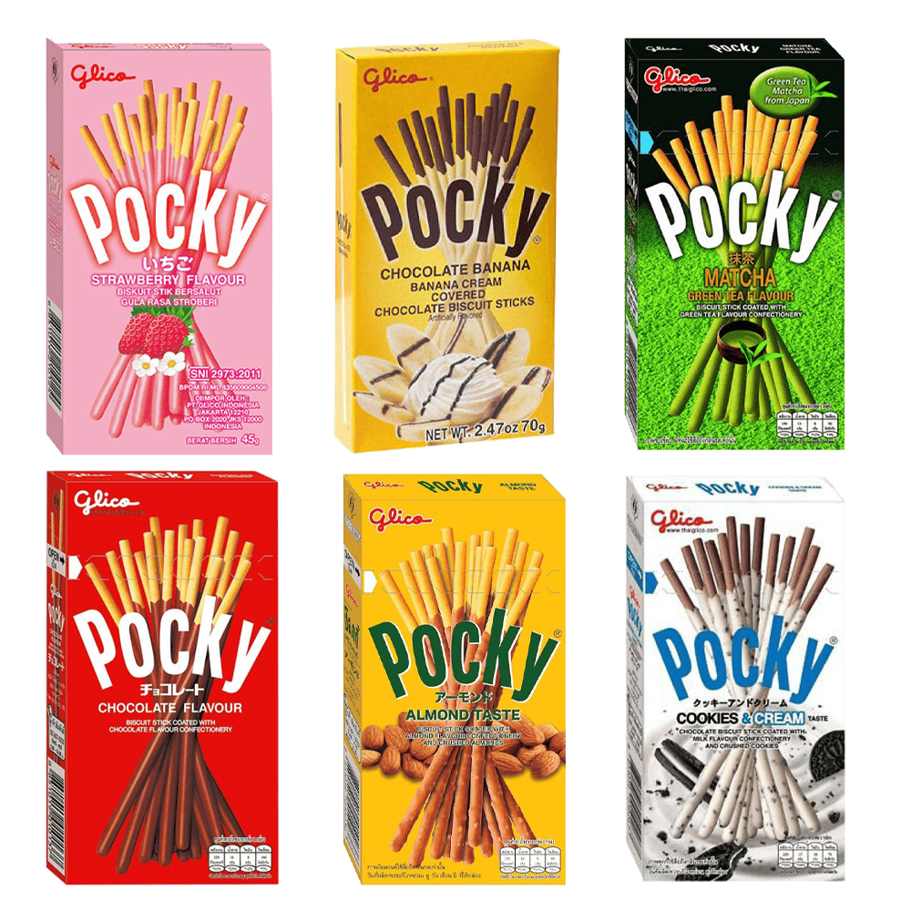 Läs mer om Pocky Mix 6-pack