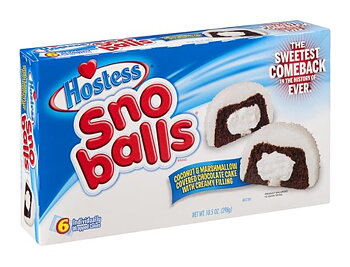 Hostess Sno Balls 6-pack (298 g)