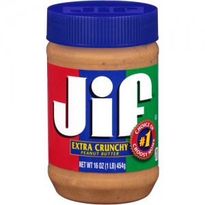 Jif Extra Crunchy Peanut Butter (454 g)