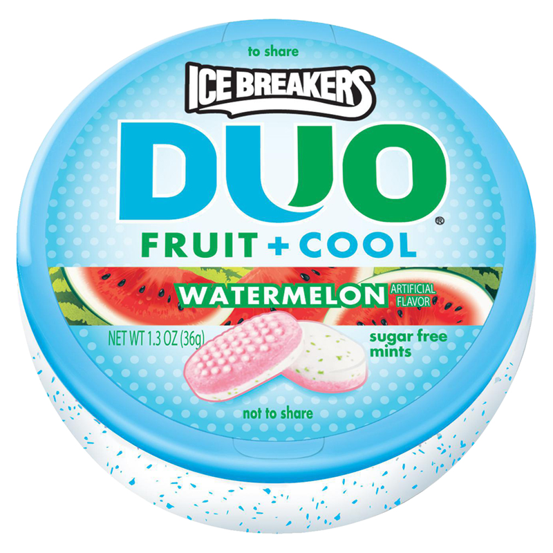 Ice Breakers Mints DUO Watermelon Sugar Free (36 g)