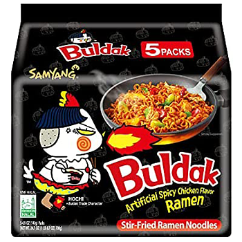 Samyang Buldak Hot Chicken Flavor Ramen 700 g (140 g x 5)
