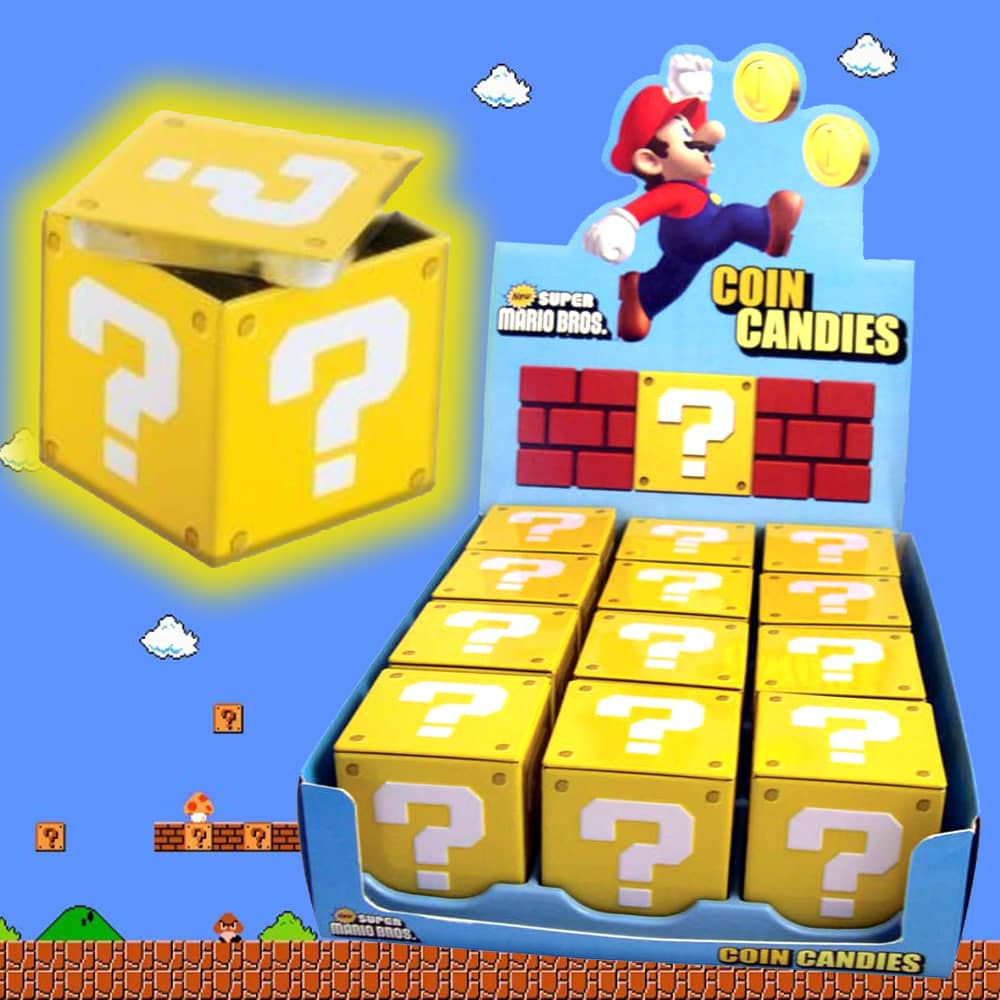 Super Mario Question Mark Coin Candies (34 g) - 2