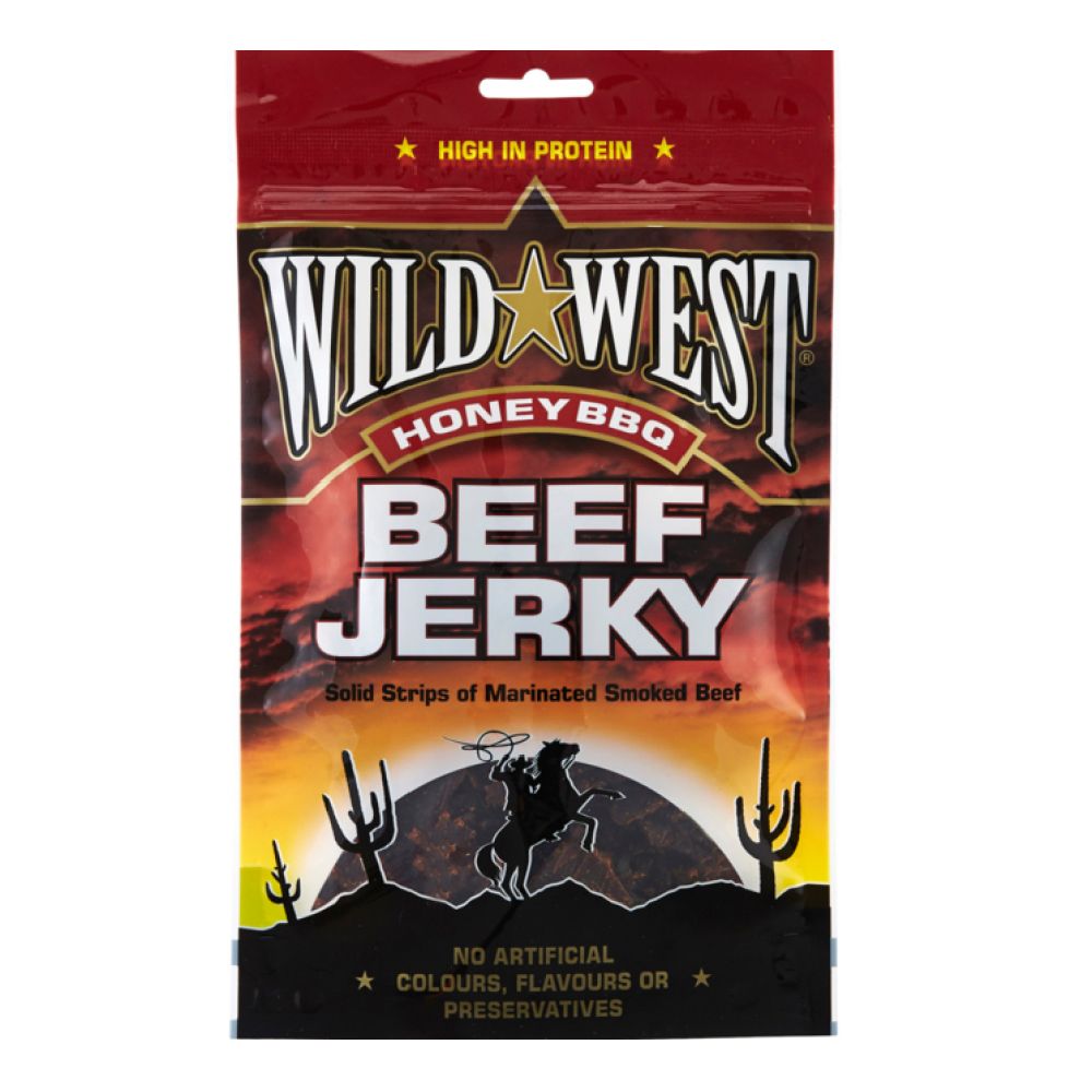 Läs mer om Wild West Beef Jerky Honey BBQ