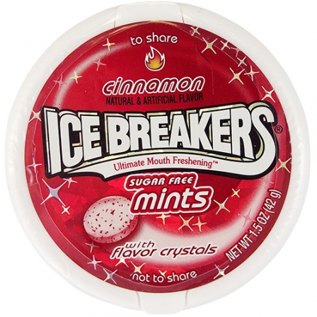 Ice Breakers Cinnamon Sugar Free Mints (42 g)