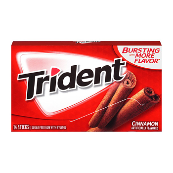 Trident Gum Cinnamon 14 Sticks (26,6 g)