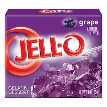 Jell-O Grape Gelatin Dessert (85 g)