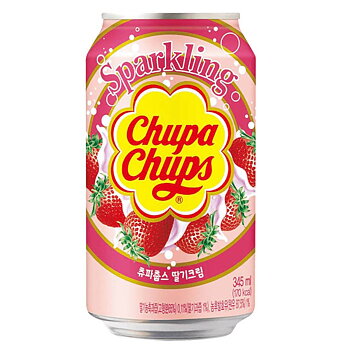 Chupa Chups Sparkling Strawberry Cream Soda (345 ml)