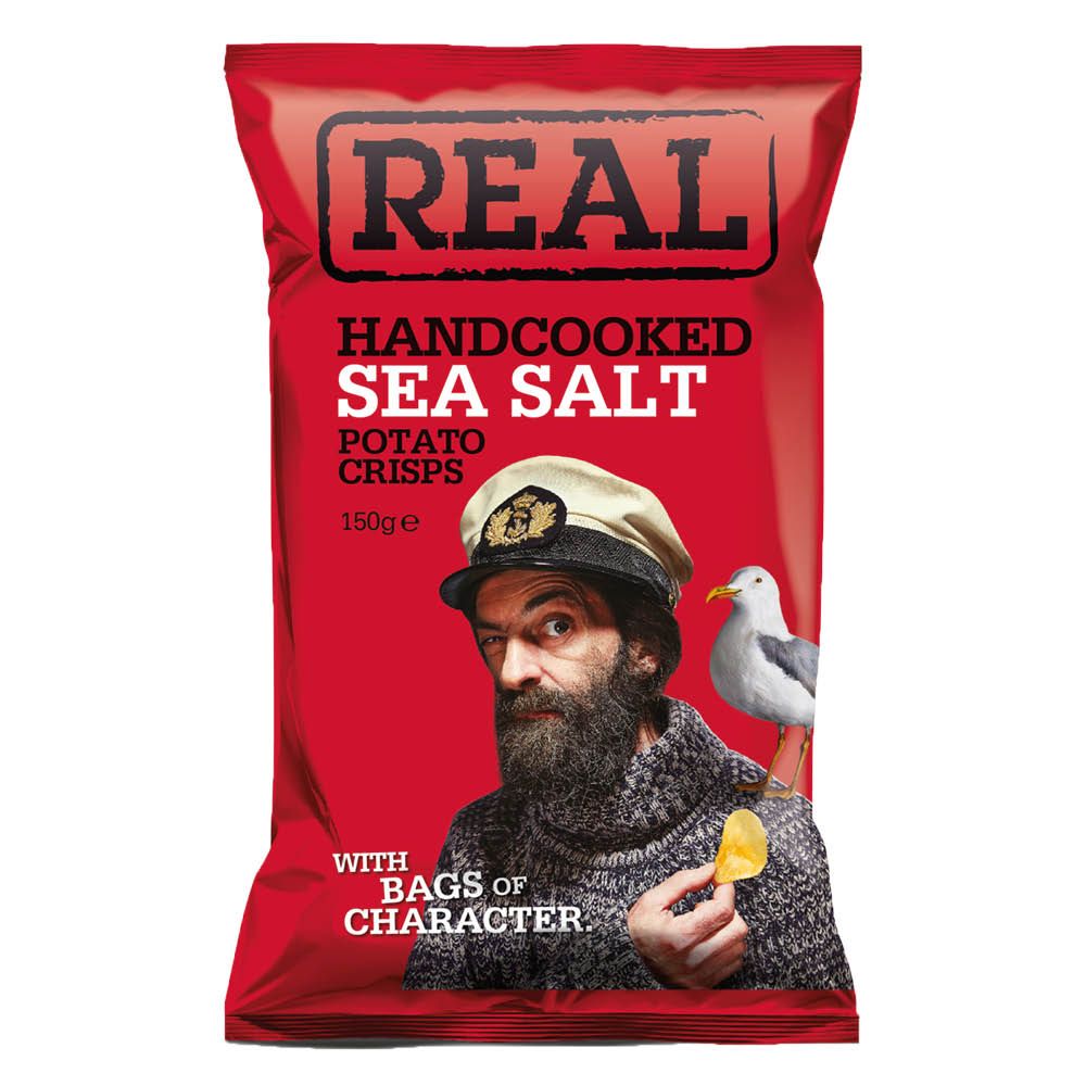 Real Sea Salt Chips (150 g)