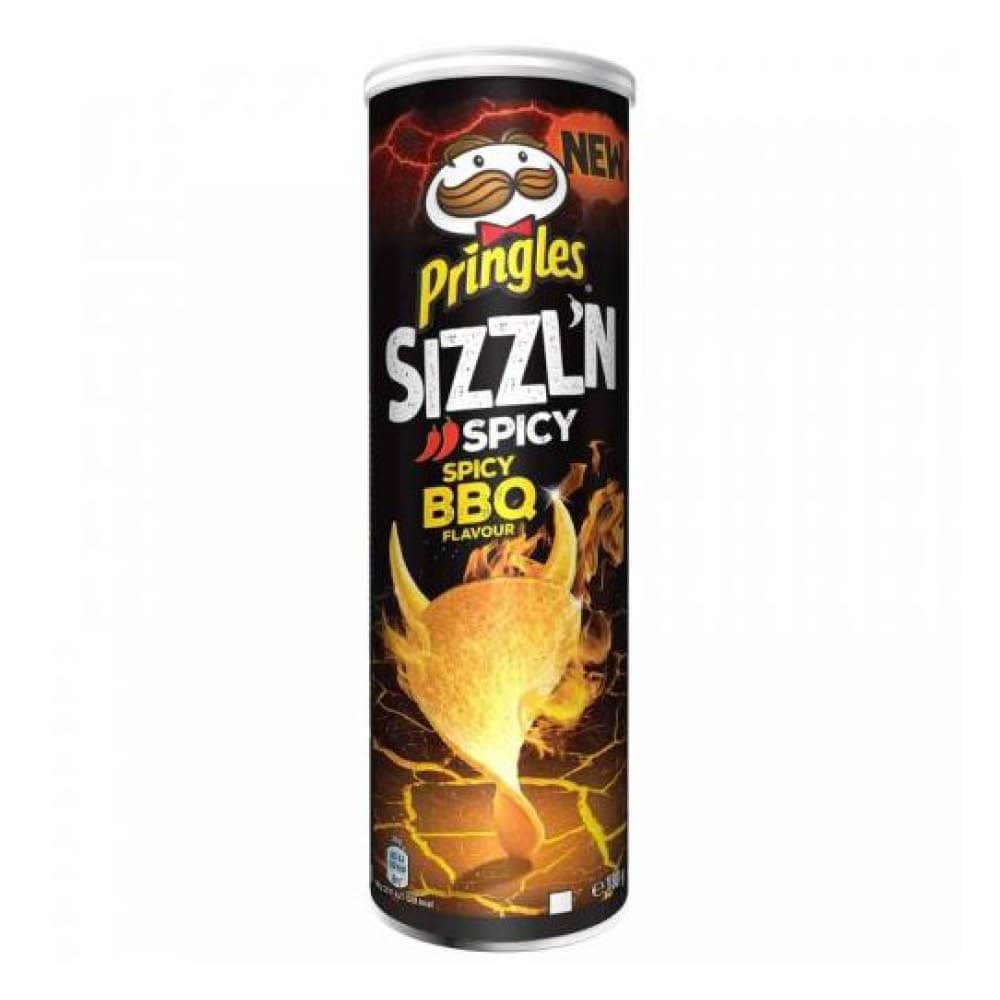 Pringles Sizzl´n Spicy BBQ (180 g) - Tasty America- American Candy ...