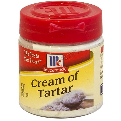 McCormick Cream of Tartar Bakery Baking Ingredient Food Additive,1.5 oz  Bottle 52100002361