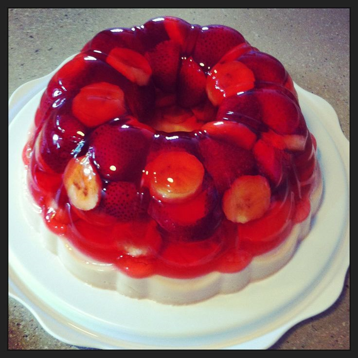 Jell-O Sugar Free Strawberry-Banana Gelatin Dessert (8,5 g) - 3