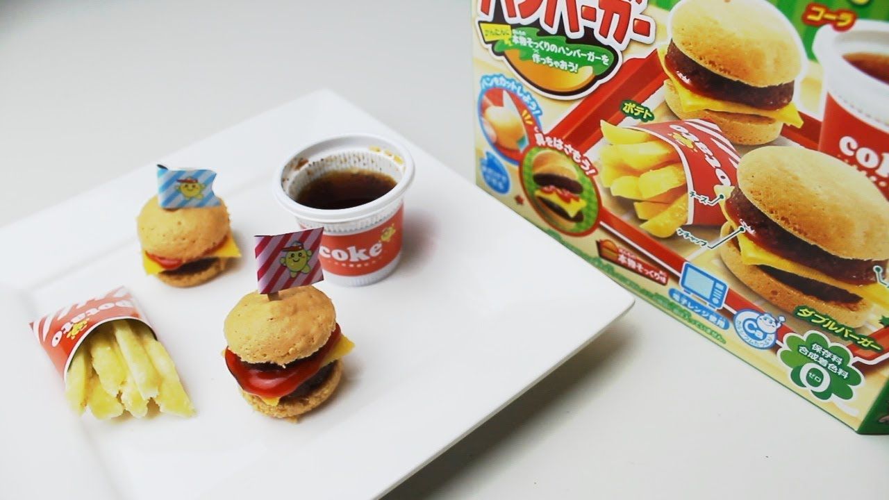 Kracie Popin' Cookin' DIY Hamburger Kit (63 g) - Tasty Kracie Popin' Cookin' DIY Hamburger Kit (63 g) - Tasty