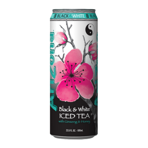 AriZona Black & White Iced Tea (680 ml)