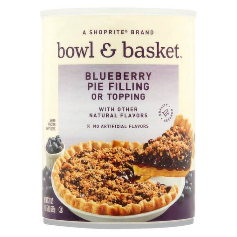 Bowl & Basket Blueberry Pie Filling or Topping (595 g)
