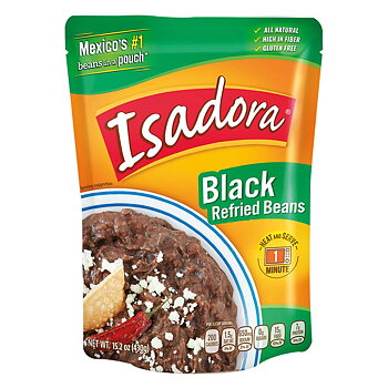 Isadora Black Refried Beans Pouch (400 g)