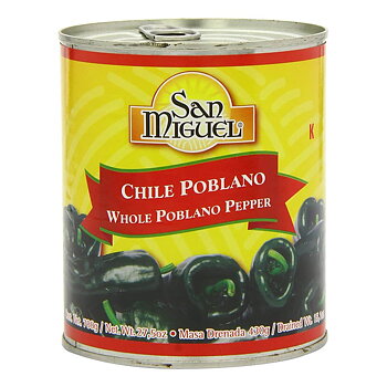 San Miguel Chile Poblano Whole Peppers (780 g)