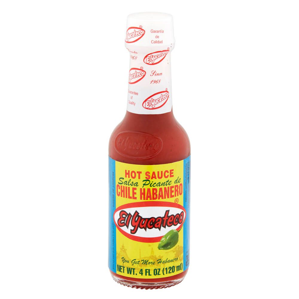 El Yucateco Chile Red Habanero Roja (120 ml)