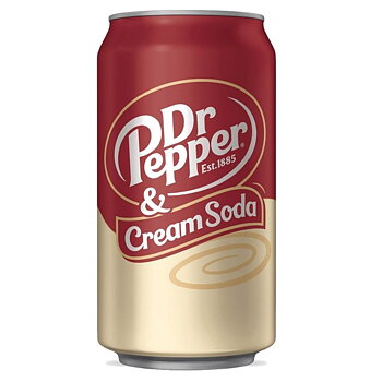 Dr Pepper Cream Soda (355 ml)