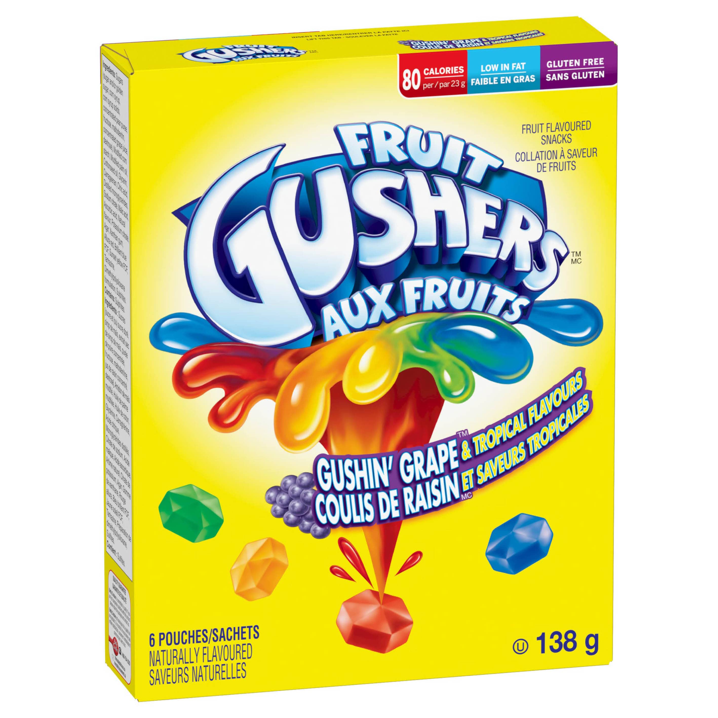 Assortiment Fruit Gushers (136 g)