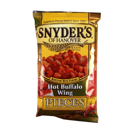 Snyder's of Hanover Hot Buffalo Wing Pieces (110 g)