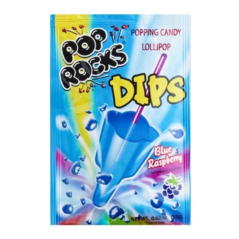 Pop Rocks Dips Blue Raspberry (18g)