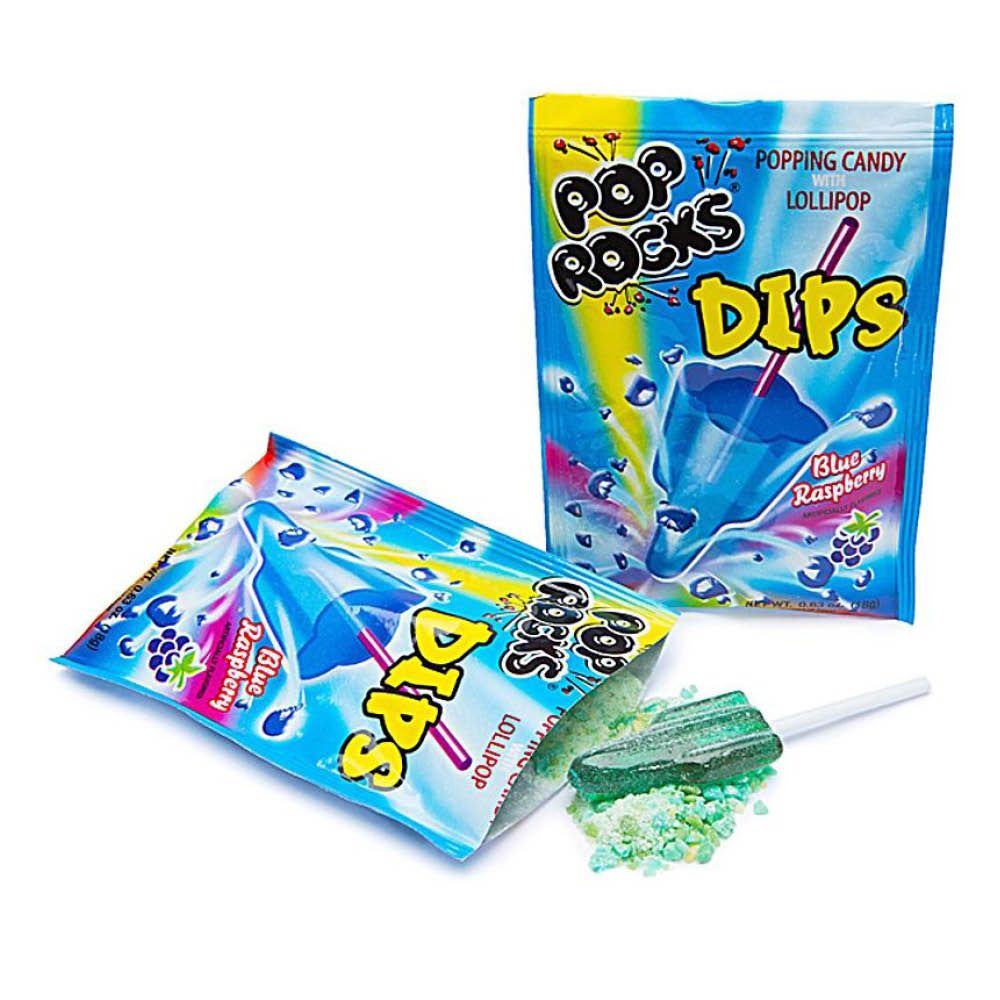 Pop Rocks Dips Blue Raspberry (18g) - 2