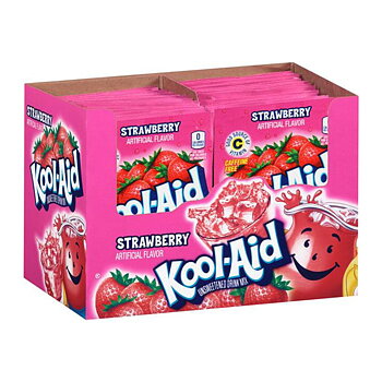 Kool Aid - Strawberry (3.9g) Box - 48 Count
