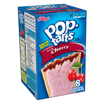 Kellogg's Pop Tarts Frosted Cherry 8-pack (384 g)