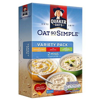 Quaker Oats Variety 9x33g (297 g)