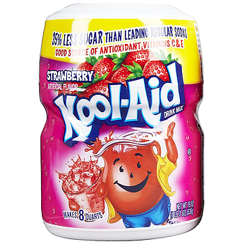 Kool Aid Strawberry Drink Mix Tub (538 g)