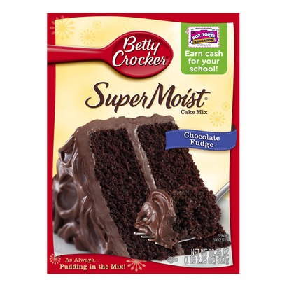 Betty Crocker Шоколадный торт с помадкой - СуперМоист (375 г)