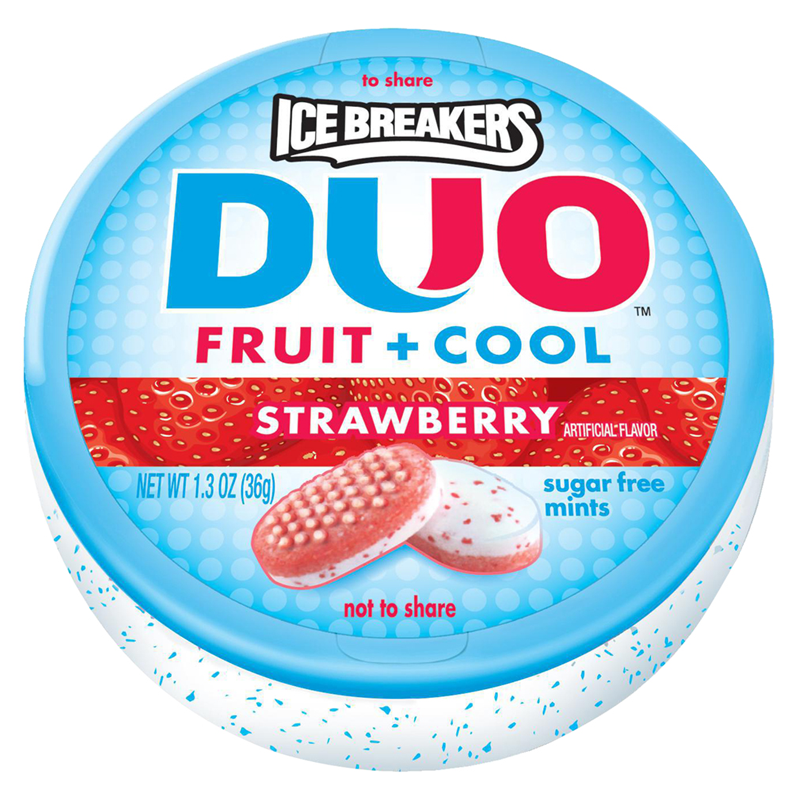 Ice Breakers Mints DUO Strawberry Sugar Free (36 g)