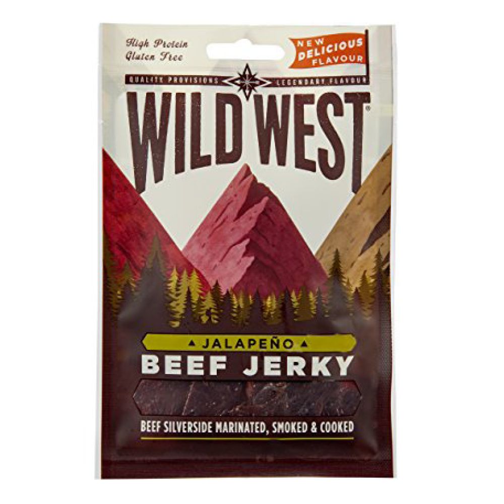 Wild West Beef Jerky Jalapeno (25 g)
