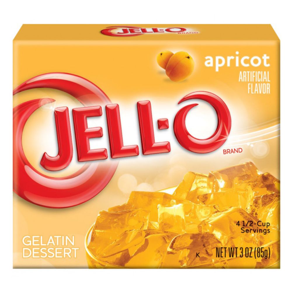 Jell-O Apricot Gelatin Dessert (85 g)