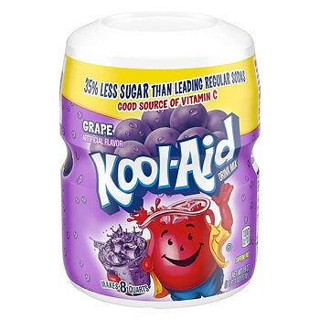 Kool Aid Grape Drink Mix Tub (538 g)