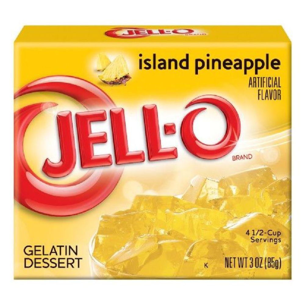 Jell-O Island Pineapple Gelatin Dessert (85 g)
