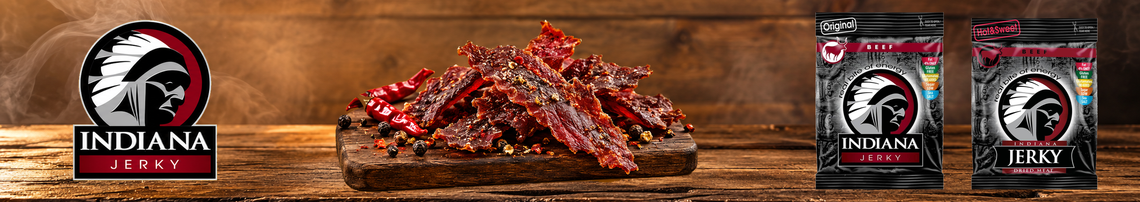 Indiana Beef Jerky Original & Hot & Sweet