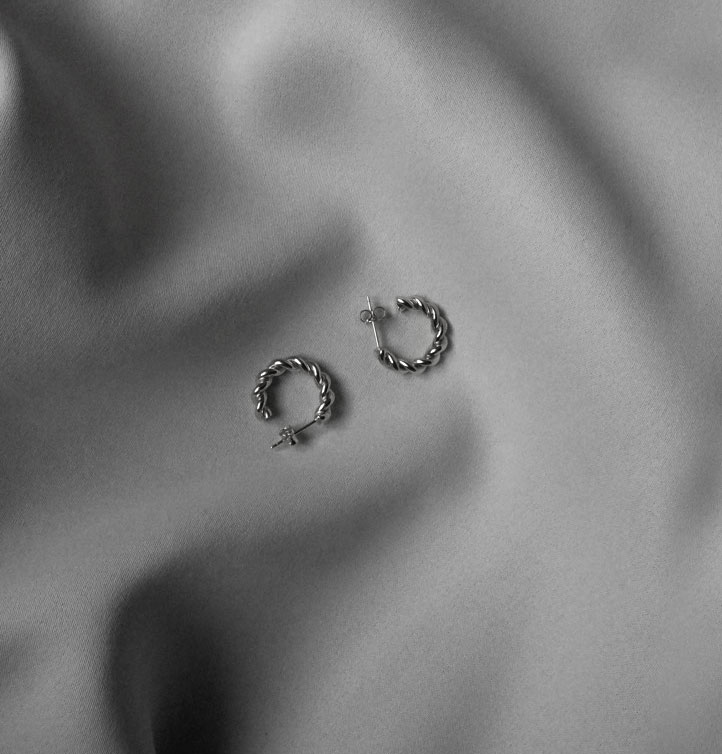 Victory small twin ear silver - 3